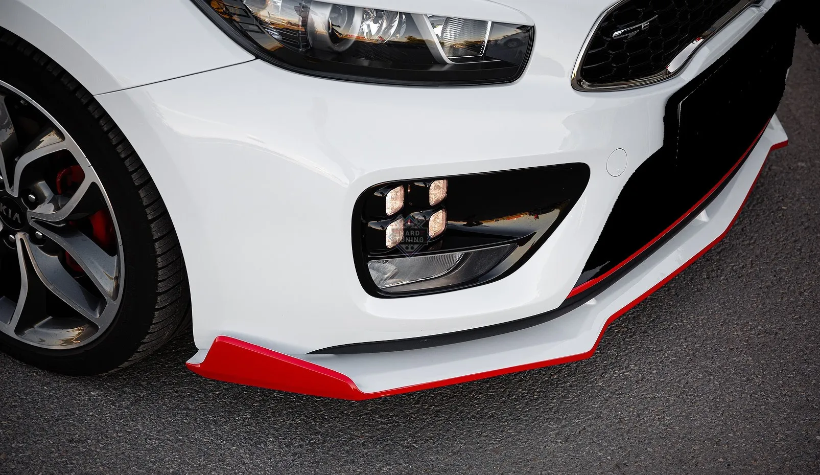 Сплиттер универсальный KIA CEED 2 JD, HB, SW, PRO, GT 2012-2018