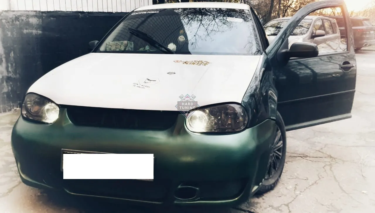 Передний бампер RIEGER Volkswagen Golf 4