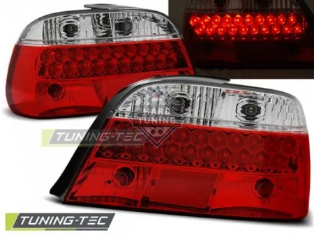 Задние фары BMW E38 (1994-2001) LED TAIL LIGHTS fits красно-белые