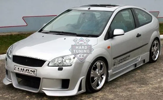 Передний бампер CARZONE Ford Focus 2 2005-2008