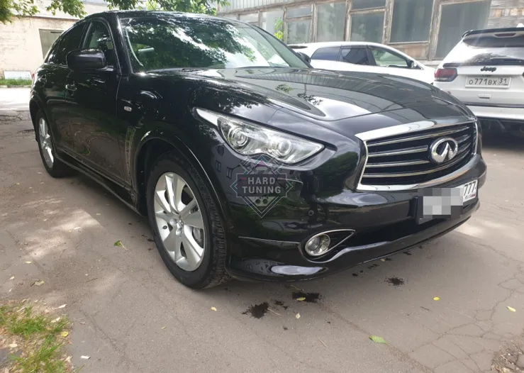 Накладка на передний бампер Nismo Infiniti FX30D/FX35/FX37/FX50/QX70 (S51)