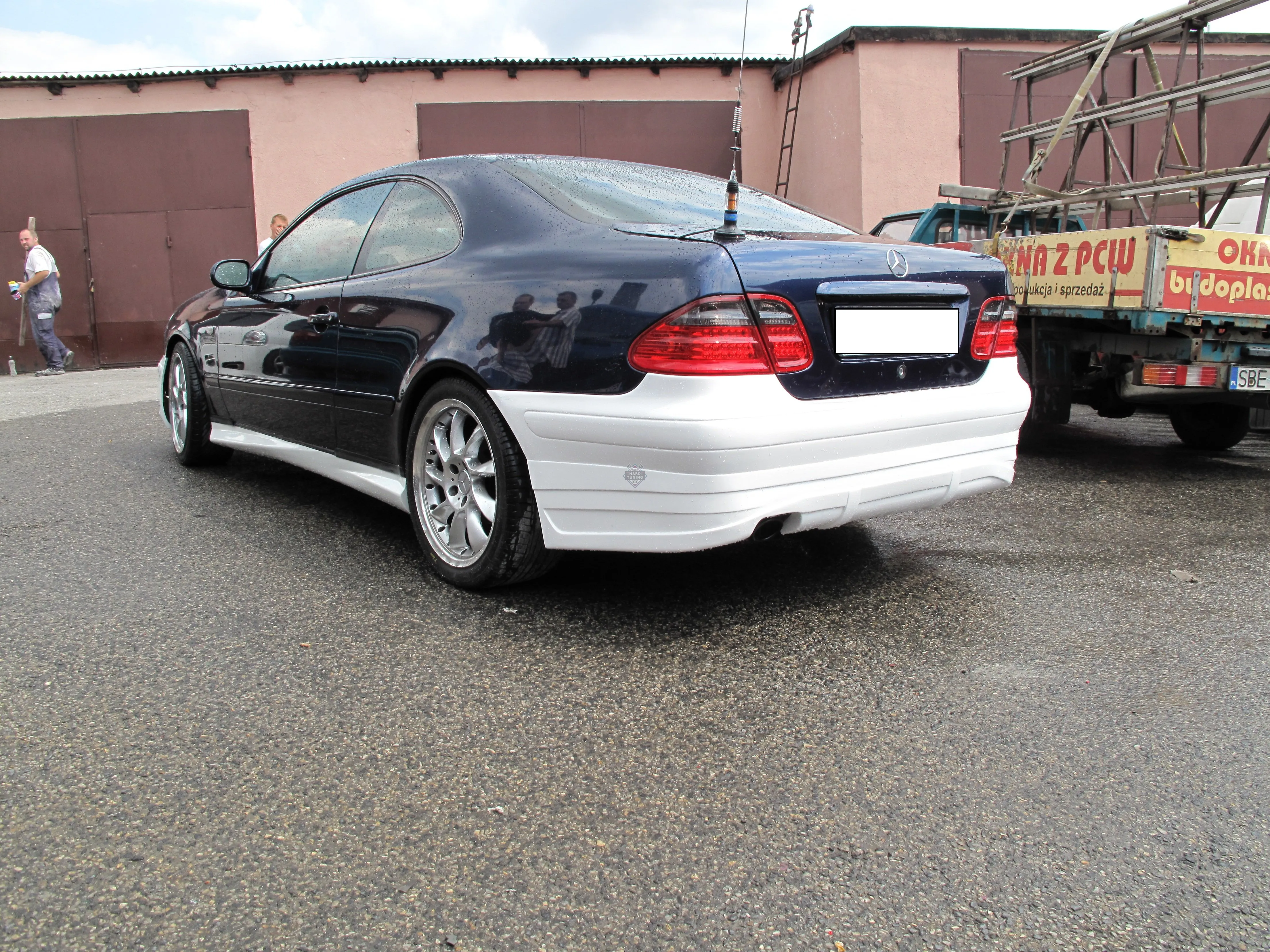 Задний бампер ST Mercedes CLK-Class W208
