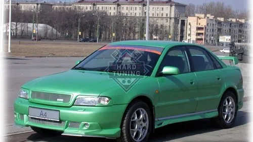 Накладка на передний бампер HARD Audi A4 B5