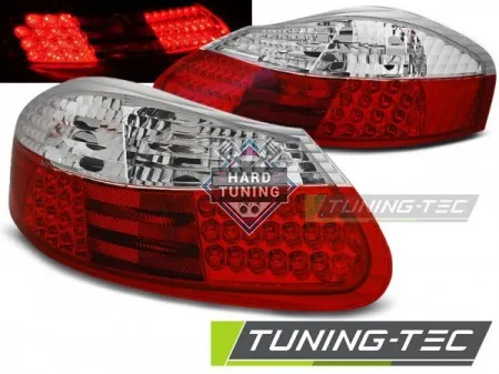 Задние фонари Porsche Boxster 96-04 LED красно-белые