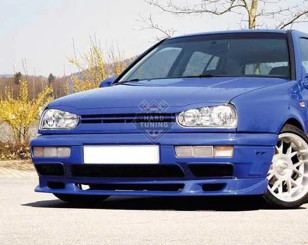 Накладка на передний бампер Rieger Volkswagen Golf 3