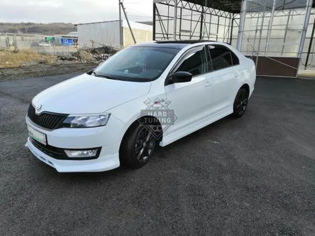 Передняя накладка CSR Style Skoda Rapid