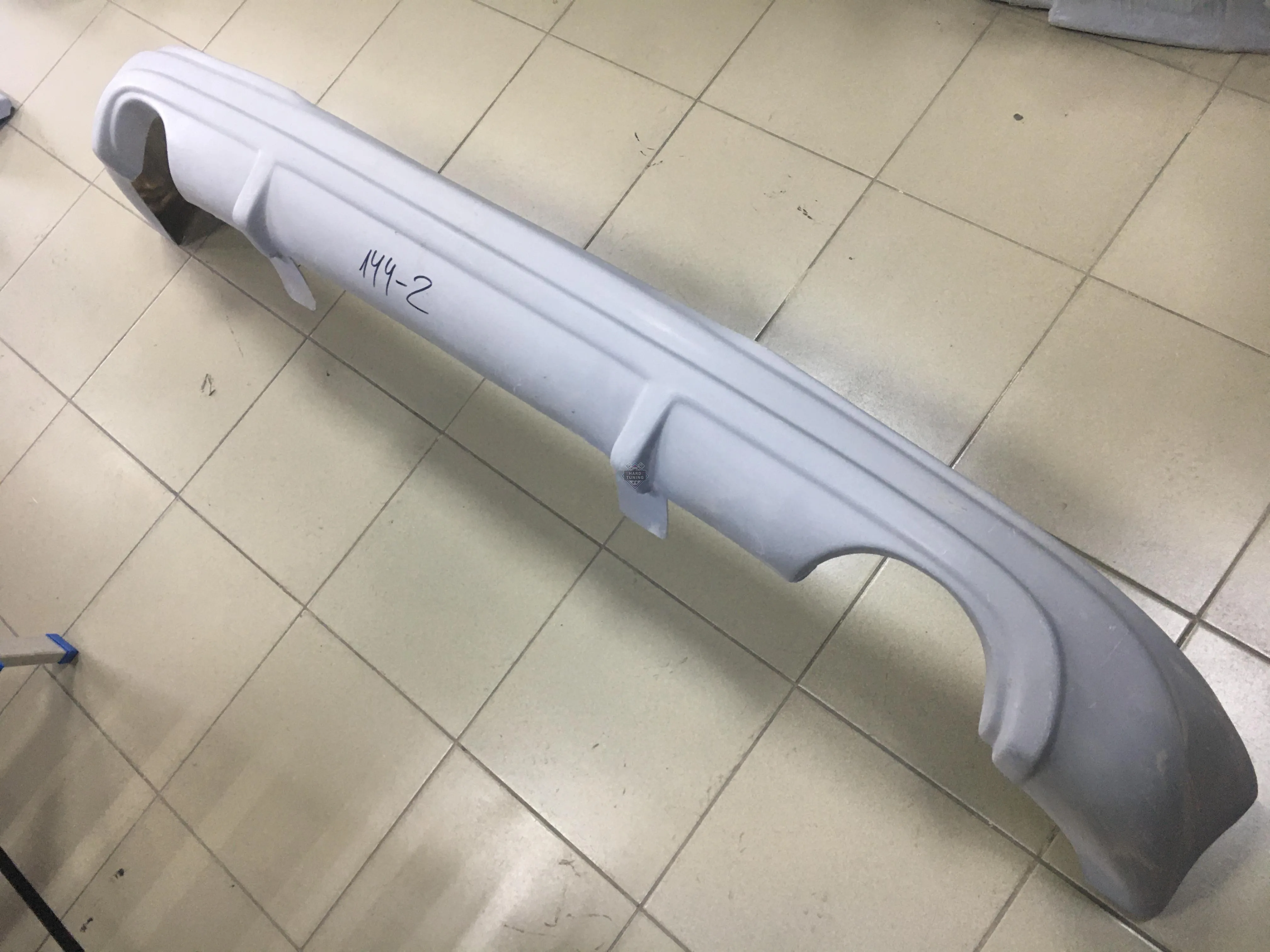 Накладка на задний бампер Chery M11/M12 Хетчбек