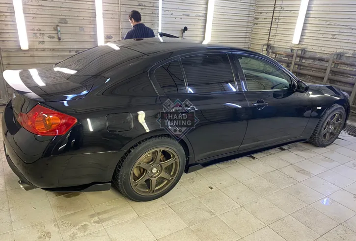 Сплиттеры под пороги Infiniti G25 V36 (2006-2013)