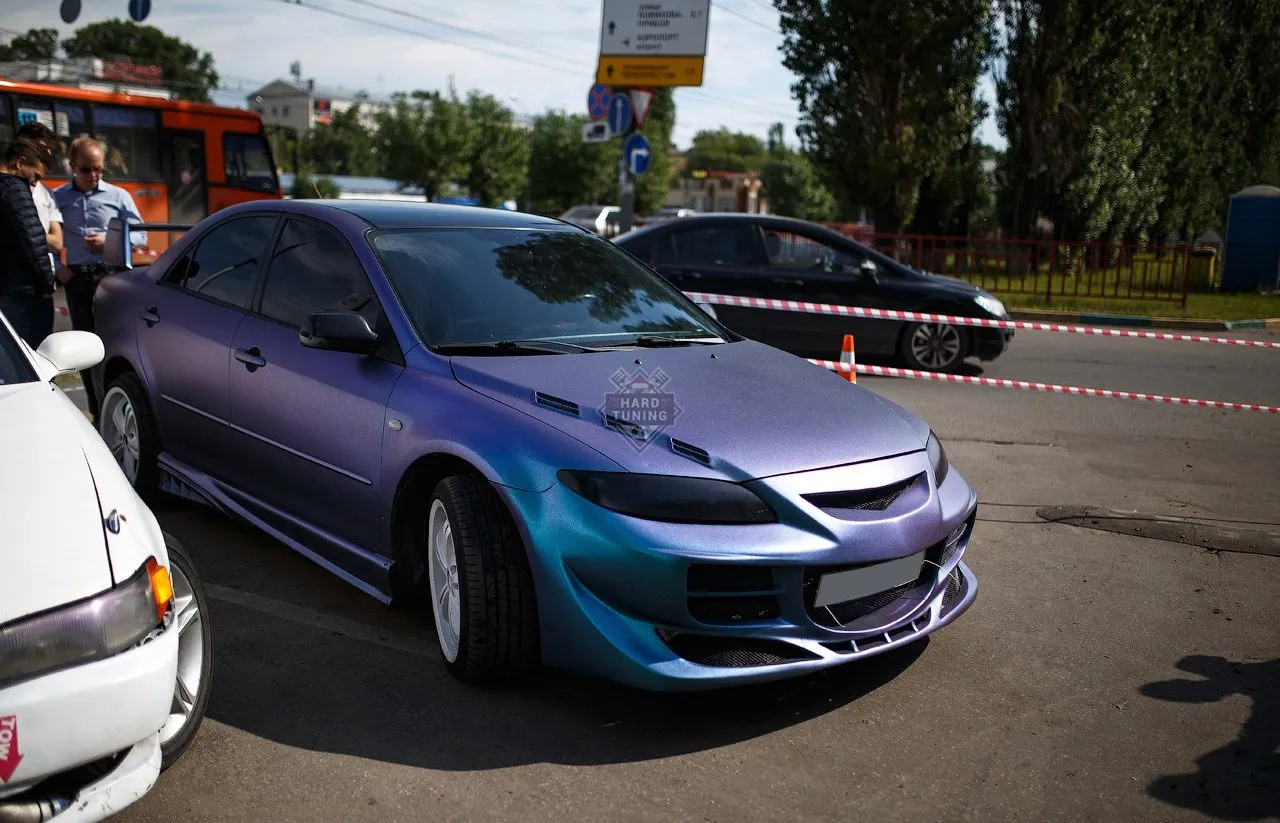Передний бампер ST MAZDA 6 GG