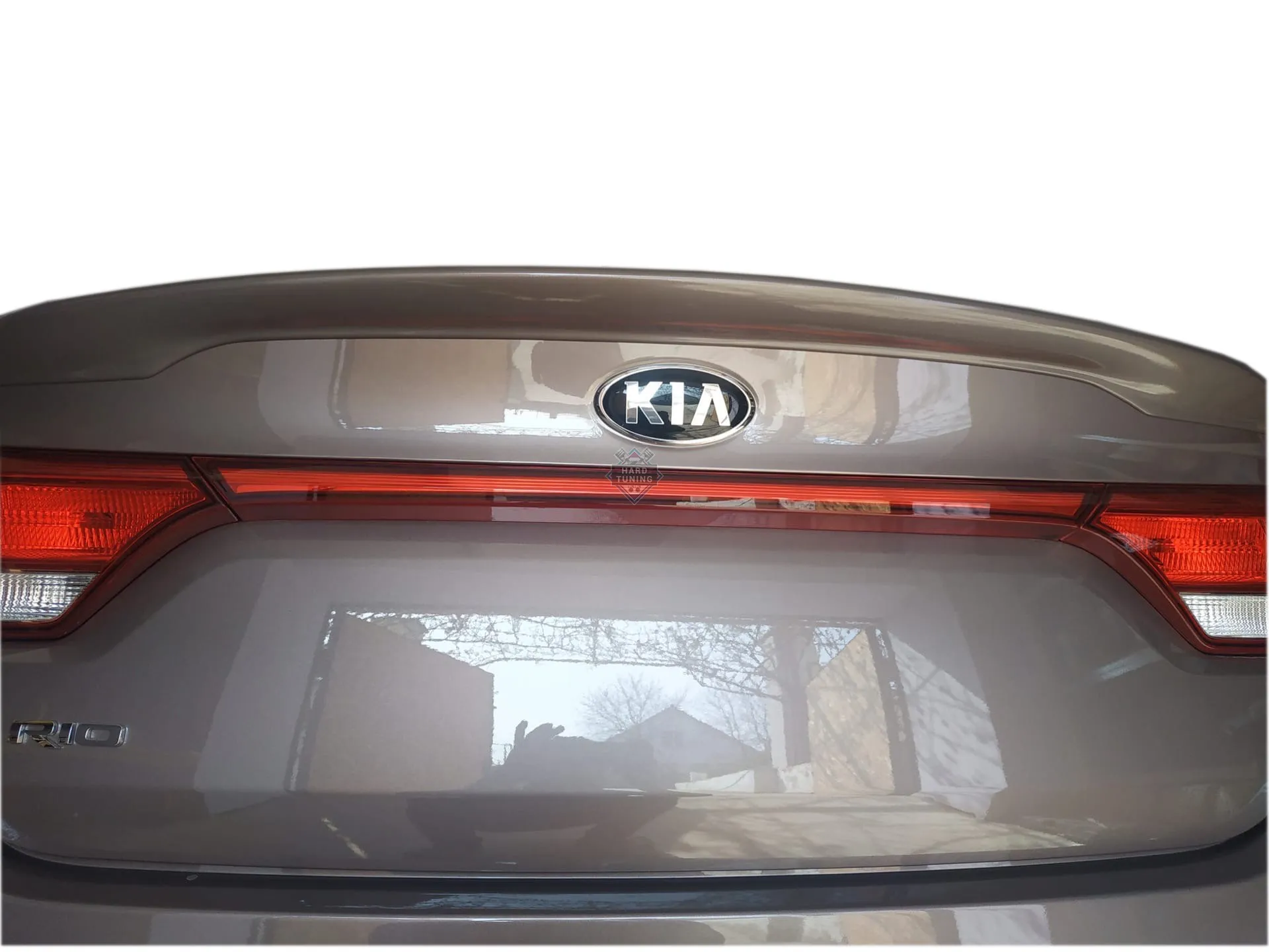 Лип спойлер без дна KIA RIO 4 2017-2022