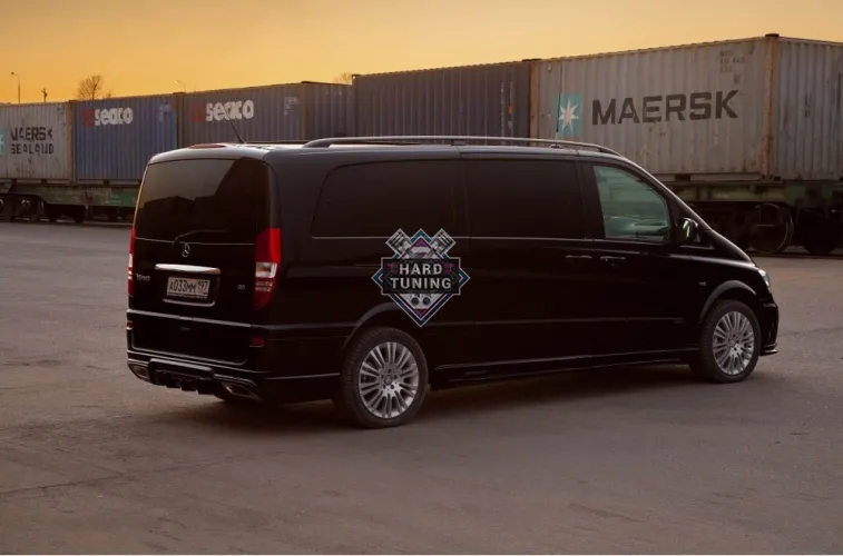 Задний бампер Wald Black Bison Mercedes Vito/Viano (W639)