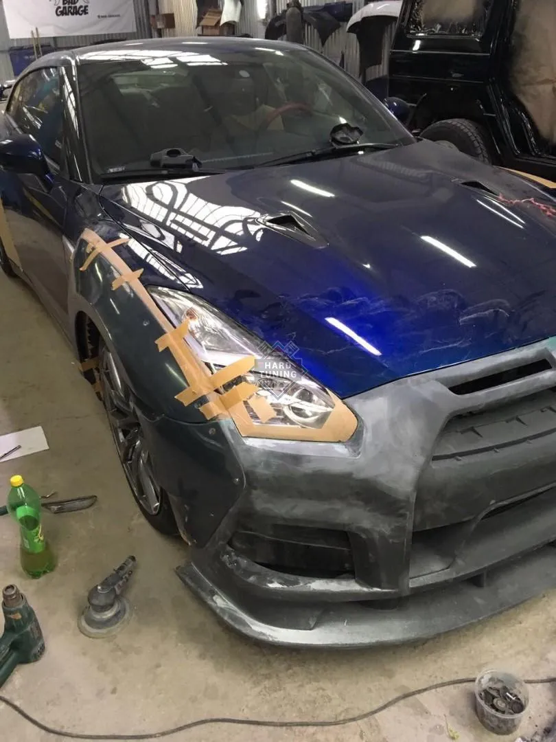 Передний бампер PRIOR DESIGN Nissan GT-R (R35)