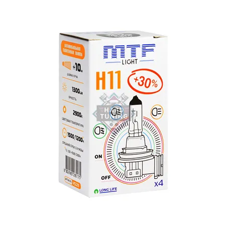 Лампа галогенная H11 штатная (OEM)