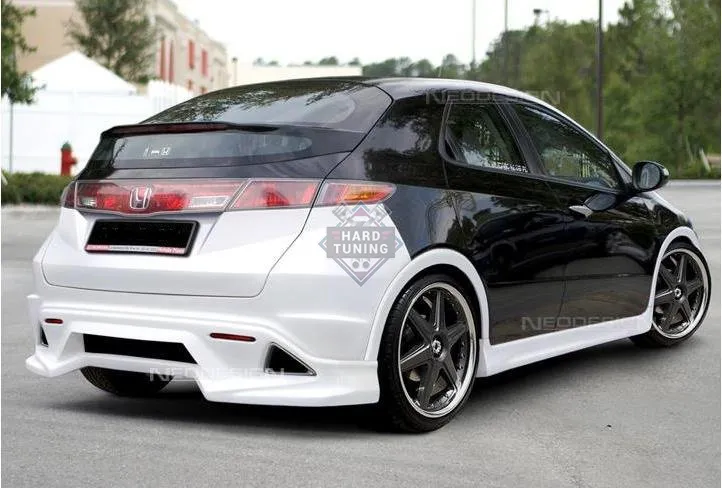 Накладки на пороги NEODESIGN Honda Civic 8 5D