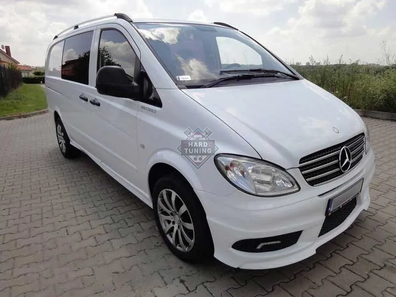 Передний бампер HT на Mercedes Vito/Viano (W639) дорестайл