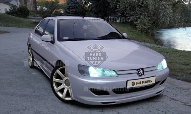 Передний бампер BMP Peugeot 406 седан дорестайл