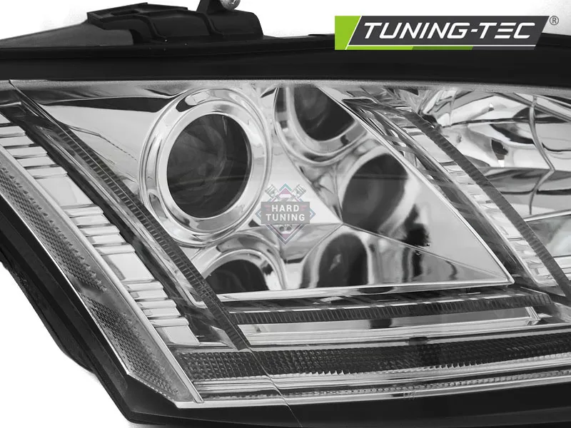 Передние фары AUDI TT 06-10 8J HEADLIGHTS LED SEQ fits хром