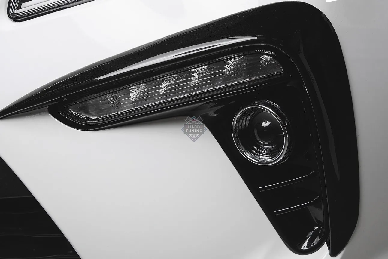 Серпы на передний бампер KIA RIO 4 2017-2020