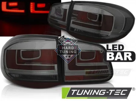 Задние фары VW TIGUAN (2007-2011) LED BAR TAIL LIGHTS fits тонированные