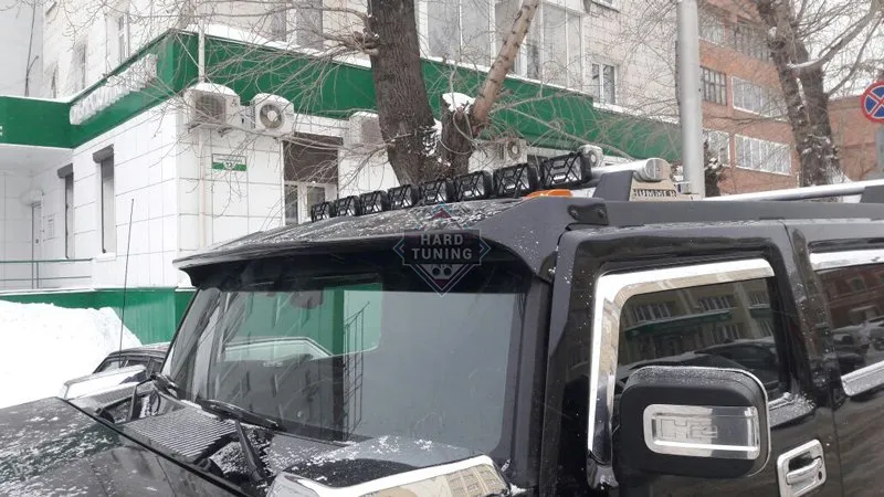 Козырек на лобовое стекло Hummer H2