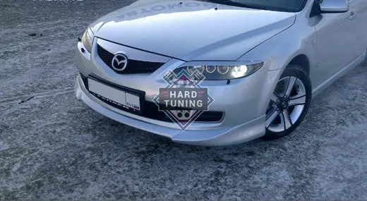 Накладка на передний бампер SPORT LINE Mazda 6 GG