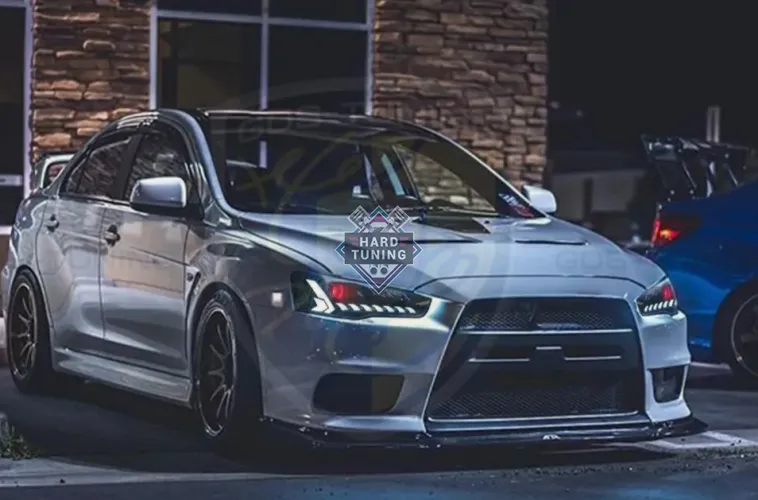 Передние фары Би LED Mitsubishi Lancer 10