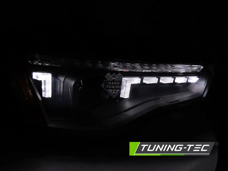 Передние фары AUDI A5 (2011-2016) XENON HEADLIGHTS LED SEQ Черные