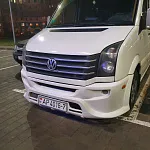 Передний бампер накладка Maxton Volkswagen Crafter