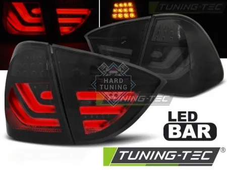 Задние фары BMW E91 (2005-2008) LED BAR TAIL LIGHTS fits тонированные