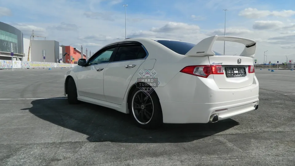 Спойлер MUGEN-STYLE высокий 3х-составной Honda Accord 8 (2008-2013) стеклопластик