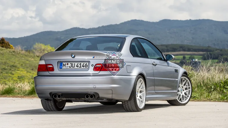 Диффузор заднего M3 бампера в стиле CSL BMW E46