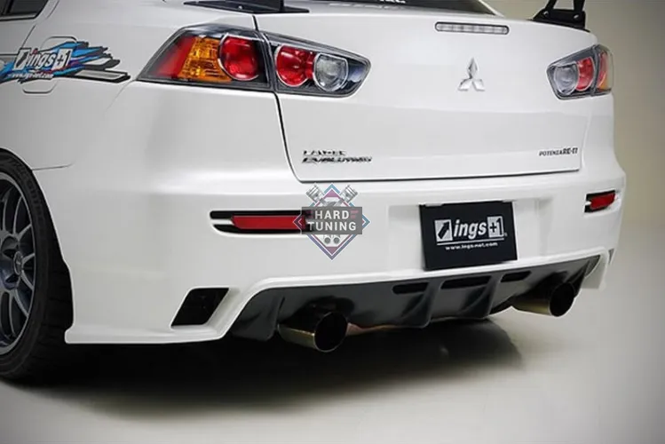 Задний бампер INGS+1 N-SPEC Mitsubishi Lancer 10 (2007-2016)