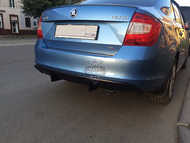Диффузор CSR Style Skoda Rapid 1