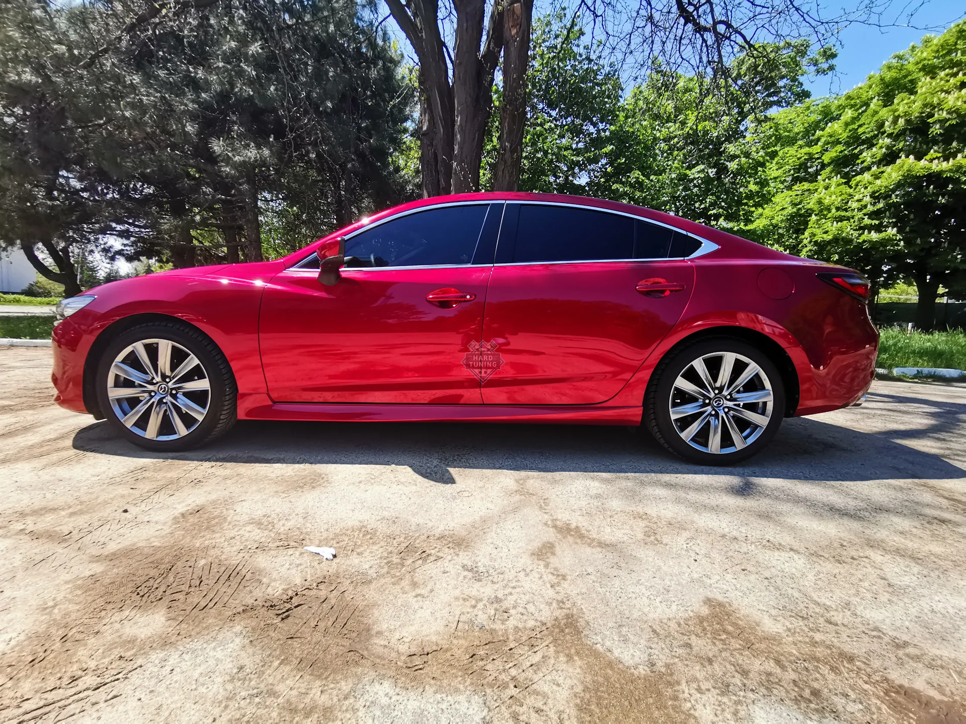 Накладки на пороги SKYACTIV SPORT Mazda 6 GJ 2012-2023