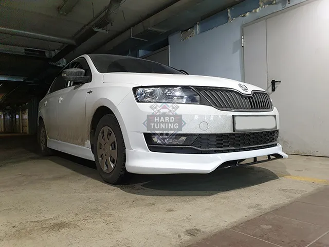 Передняя накладка CSR Style Skoda Rapid