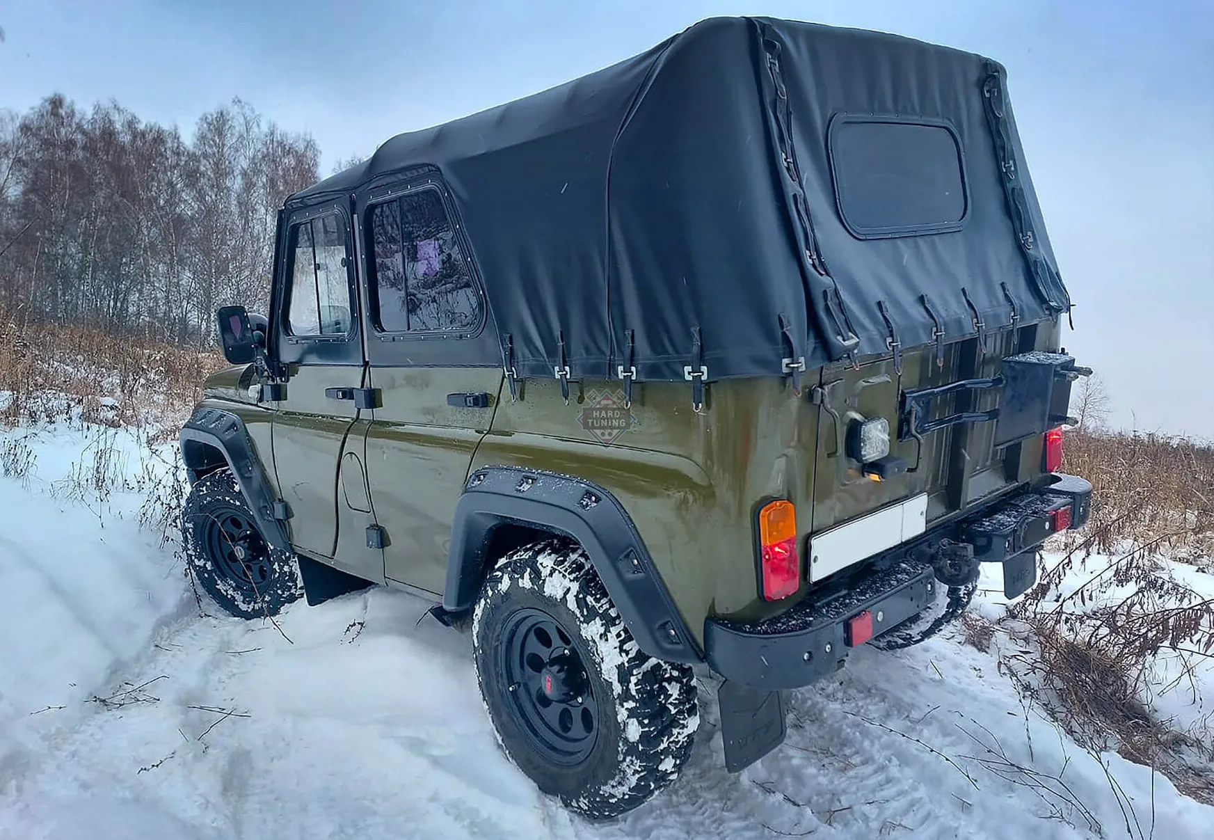 РАСШИРИТЕЛИ АРОК УАЗ Hunter +60мм