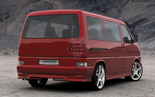 Накладка на заднюю дверь хлопушка прямая Volkswagen T4