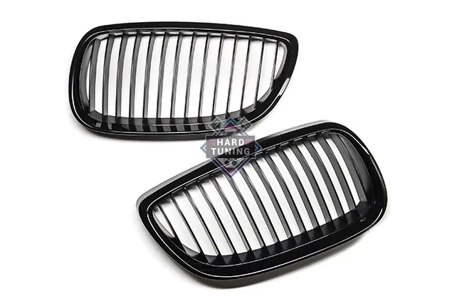 Решетки радиатора - ноздри M PERFORMANCE STYLE черные, глянцевые BMW E92 2006-2009
