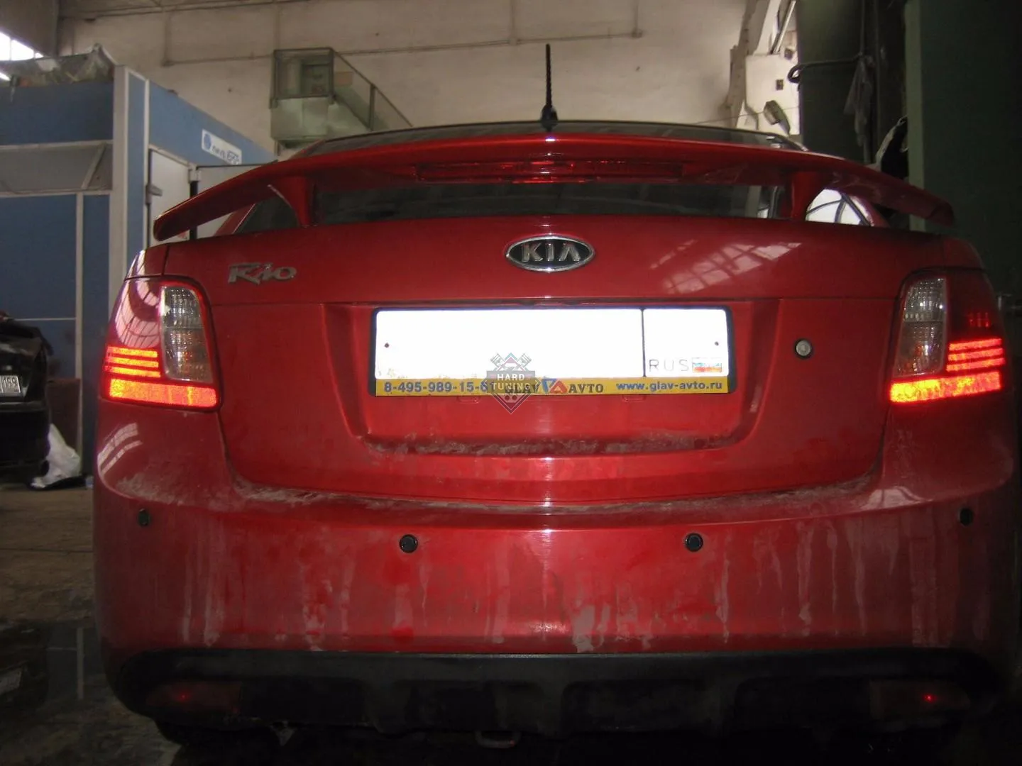 Спойлер Kia Rio 2
