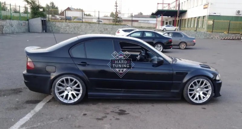 Сплиттеры на пороги BMW E46