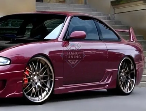 Накладки на пороги Auto R Nissan 200SX S14
