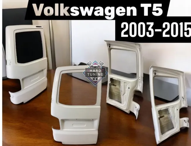 Задние распашные двери стеклопластик Volkswagen T5 под стекло