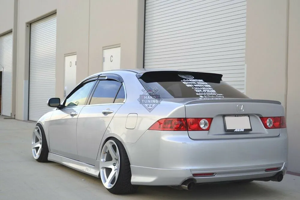 Спойлер лип CLASSIC узкий Honda Accord 7 стеклопластик