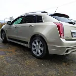 Накладка на задний бампер MZ SPEED Cadillac SRX 2 дорестайлинг