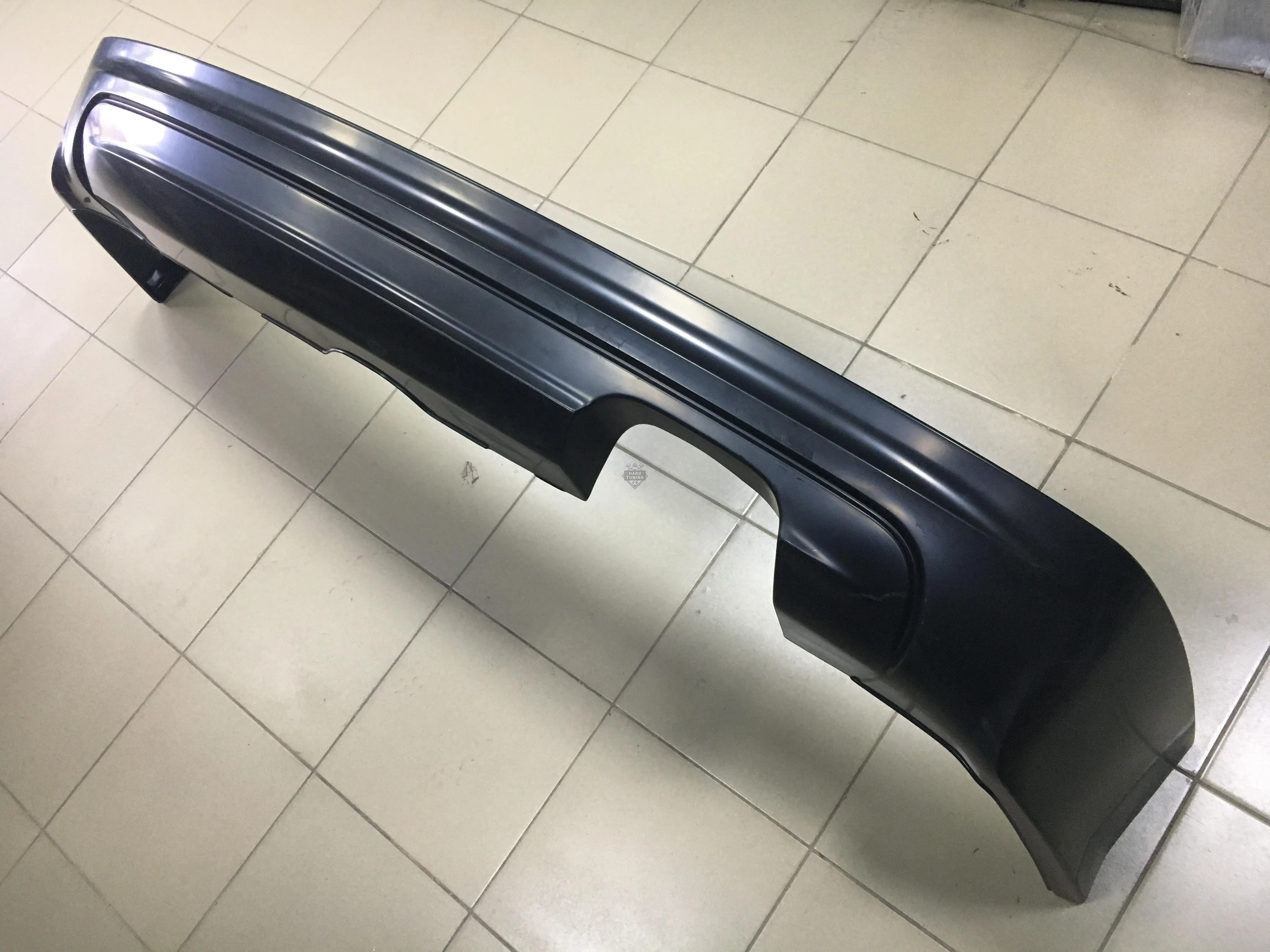 Накладка на задний бампер MUGEN Honda Civic 8 4D ABS пластик