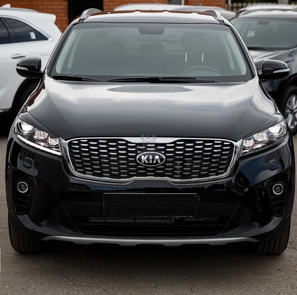 РЕСНИЦЫ ПЕРЕДНИЕ KIA SORENTO 3 PRIME 2014-2020 АБС ПЛАСТИК