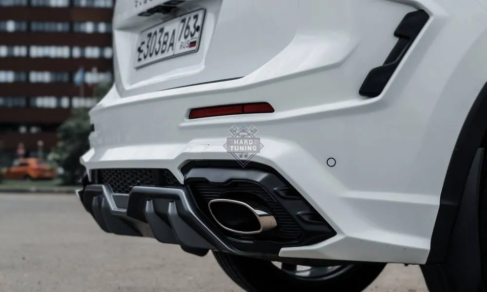 Насадки для раздвоенного глушителя HT Volkswagen Tiguan 2