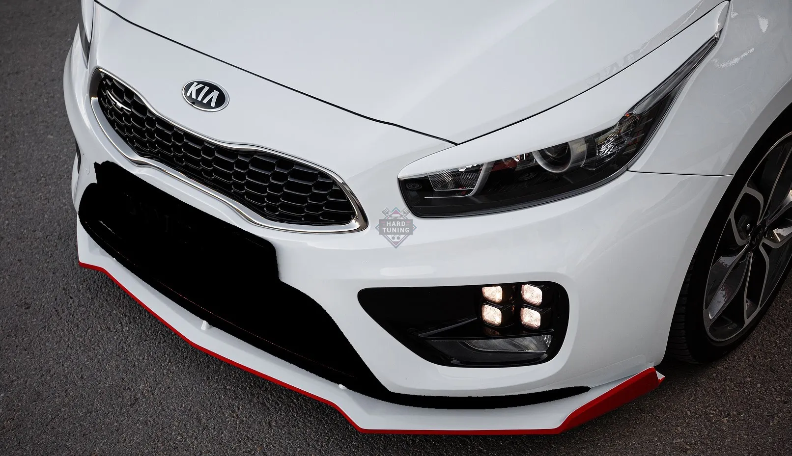 Сплиттер универсальный KIA CEED 2 JD, HB, SW, PRO, GT 2012-2018