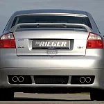 Накладка на задний бампер RIEGER Audi A4 B6