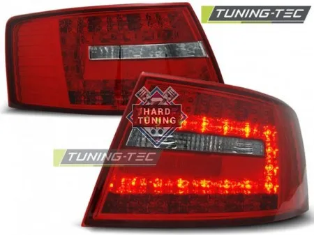 Задние фары AUDI A6 C6 (2005-2008) SEDAN LED TAIL LIGHTS fits красно-белые